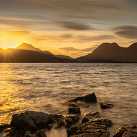 Buy canvas prints of Sunrise Over Stac Pollaidh Ullapool  Scotland by Phil Durkin DPAGB BPE4