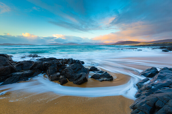 Sandy Beach Outer Hebrides  Picture Board by Phil Durkin DPAGB BPE4