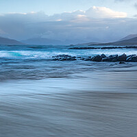 Buy canvas prints of Bagh Steinigidh Borve Island Of Harris Ultra Wide Panoramic   by Phil Durkin DPAGB BPE4