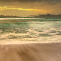 Buy canvas prints of Sunrise On A Outer Hebrides Beach by Phil Durkin DPAGB BPE4