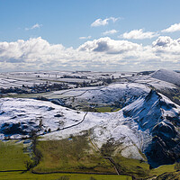 Buy canvas prints of Snow Capped Parkhouse Hill Derbyshire by Phil Durkin DPAGB BPE4