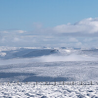 Buy canvas prints of Peak District Snow And Cloud Inversion by Phil Durkin DPAGB BPE4