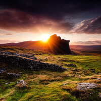 Buy canvas prints of Scotland at Sun Set by Adam Kelly