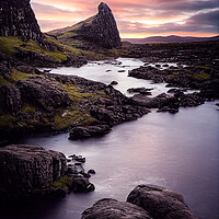 Buy canvas prints of Rocks of the Loch, Scottish Highlands by Adam Kelly