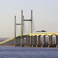 Buy canvas prints of River Severn Crossing by Gary Morris