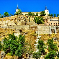 Buy canvas prints of Landscapes of Toledo. Mixture of city and land scapes by Jose Manuel Espigares Garc