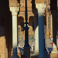Buy canvas prints of Details of some columns in Seville by Jose Manuel Espigares Garc