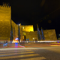 Buy canvas prints of Christmas lighting in Carmona -Seville- by Jose Manuel Espigares Garc