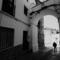 Buy canvas prints of Streets in the historical center of Setenil by Jose Manuel Espigares Garc