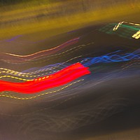 Buy canvas prints of Abstraction 11 - Street traffic by Jose Manuel Espigares Garc