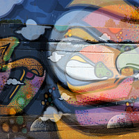 Buy canvas prints of Graffiti are very frequent in our town and cities. by Jose Manuel Espigares Garc