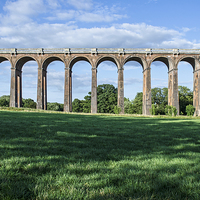 Buy canvas prints of  Balcombe Viaduct by Mike Sannwald