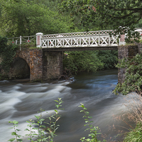 Buy canvas prints of Marsh Bridge by Pete Holyoak