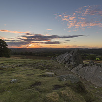 Buy canvas prints of Sundown Over Leicestershire by Pete Holyoak
