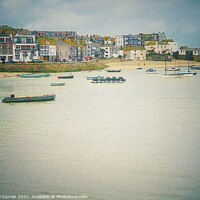 Buy canvas prints of The Wharf St Ives Cornwall  by Beryl Curran
