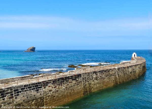 Serenity at Portreath Picture Board by Beryl Curran