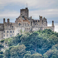 Buy canvas prints of Majestic St Michael Mount by Beryl Curran