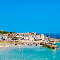 Buy canvas prints of Blissful Wonders of St Ives by Beryl Curran