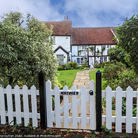 Buy canvas prints of Enchanting North View Cottage Godstone by Beryl Curran
