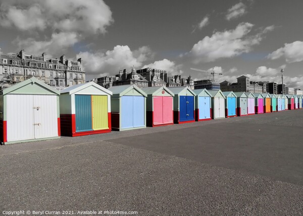 Rainbow Dreams on Brighton Promenade Picture Board by Beryl Curran