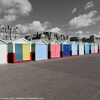 Buy canvas prints of Rainbow Dreams on Brighton Promenade by Beryl Curran
