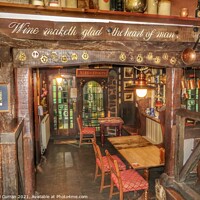Buy canvas prints of Cheers to a Nostalgic Pub by Beryl Curran