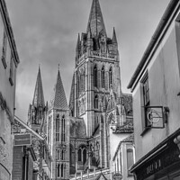 Buy canvas prints of Majestic Truro Cathedral by Beryl Curran