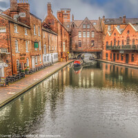 Buy canvas prints of Serene Canal Journey in Birmingham by Beryl Curran