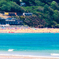 Buy canvas prints of Serene Beauty of Carbis Bay by Beryl Curran