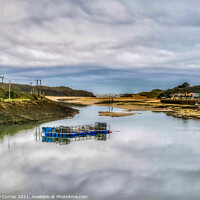 Buy canvas prints of Captivating Hayle Harbour by Beryl Curran