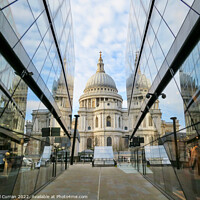 Buy canvas prints of Majestic St Pauls Cathedral by Beryl Curran