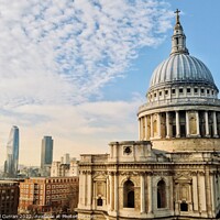 Buy canvas prints of Majestic Dome of St Pauls by Beryl Curran