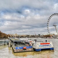 Buy canvas prints of Discover Iconic London by Cruising the Thames by Beryl Curran