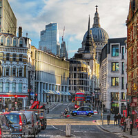 Buy canvas prints of Majestic St Pauls Cathedral View by Beryl Curran