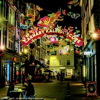 Buy canvas prints of Carnaby Street London by Beryl Curran