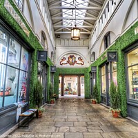 Buy canvas prints of A Floral Oasis in Historic Covent Garden by Beryl Curran