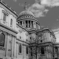 Buy canvas prints of Majestic St Pauls Cathedral by Beryl Curran