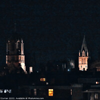 Buy canvas prints of Majestic Oxford Night Sky by Beryl Curran