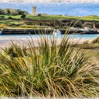 Buy canvas prints of Serene Hayle River View by Beryl Curran