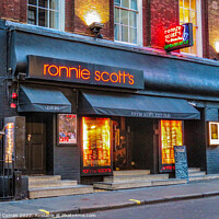 Buy canvas prints of Ronnie Scott’s Jazz Club London by Beryl Curran