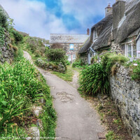 Buy canvas prints of Enchanting Thatched Cottages by Beryl Curran