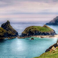 Buy canvas prints of Majestic Kynance Cove by Beryl Curran