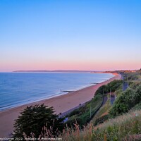 Buy canvas prints of Golden Hour at Bournemouth Beach by Beryl Curran