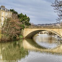 Buy canvas prints of Majestic Bridges of Bath by Beryl Curran