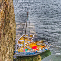 Buy canvas prints of Serenity at Falmouth Harbour by Beryl Curran