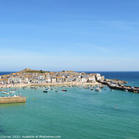 Buy canvas prints of Majestic St Ives by Beryl Curran