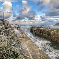 Buy canvas prints of Majestic Waves at Bude Lock by Beryl Curran