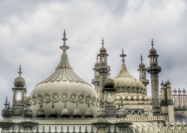 Majestic Domes of Royal Pavilion Picture Board by Beryl Curran