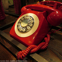 Buy canvas prints of Nostalgic Red Telephone by Beryl Curran