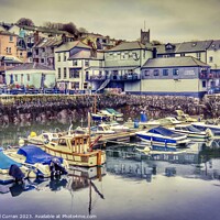 Buy canvas prints of Custom house Quay Falmouth  by Beryl Curran